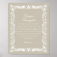 Talavera beige Carrelage Baby shower des pensées