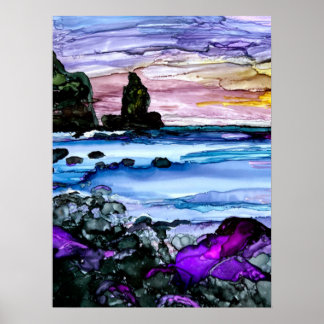 Poster Talisker Bay Skye    