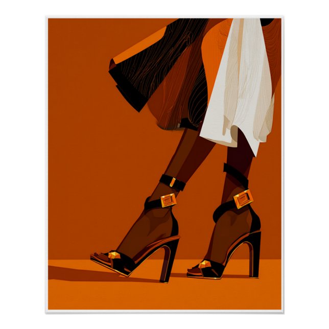 POSTER TALONS DE DESIGNER #2 (Devant)