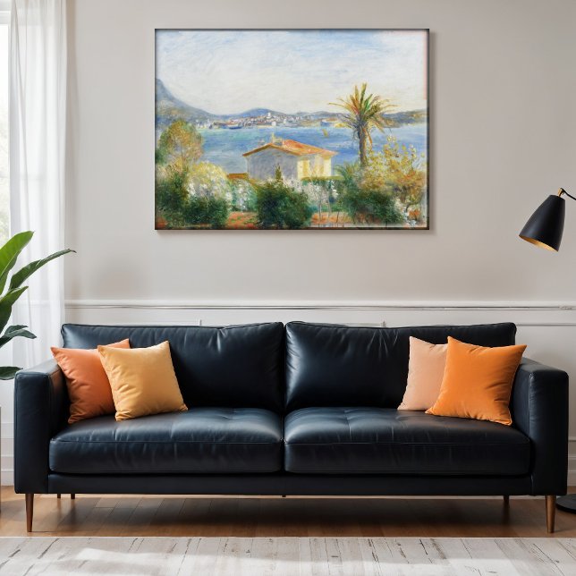 Poster Tamaris, France par Auguste Renoir (Créateur téléchargé)