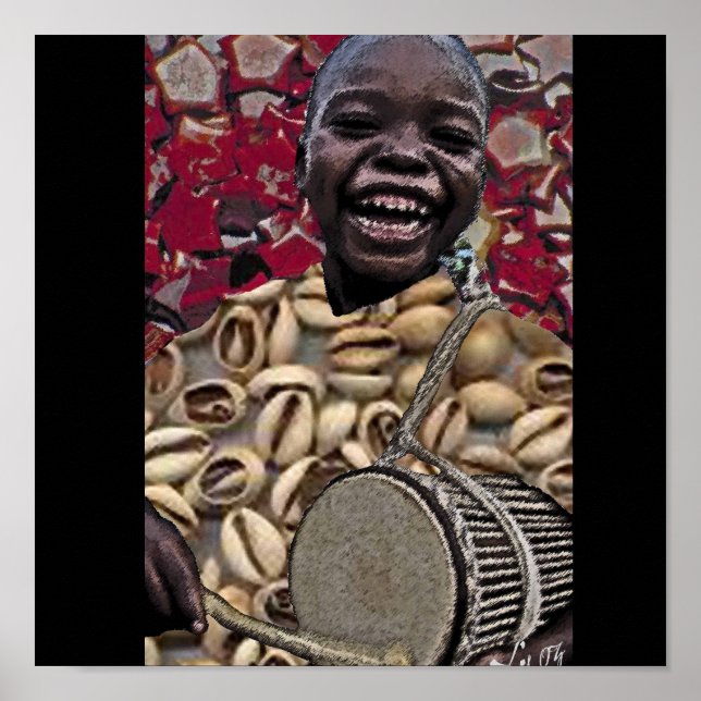 Poster tamborine eleggua (Devant)