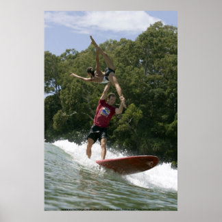 Poster Tandem Surf à Noosa 2009