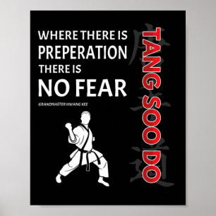 Poster Tang Soo Do Shirt Karate Arts Martiaux Cadeaux Tra