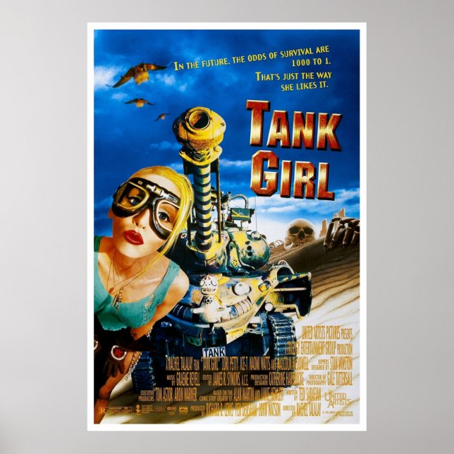 Poster Tank Girl 1995 (Devant)