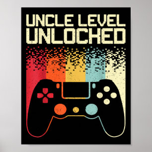 Poster Tante Art pour oncle hommes de neveu nièce premier