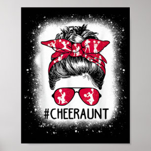 Poster Tante Vie Messy Bun Pom-pom girl Bleached Mères D