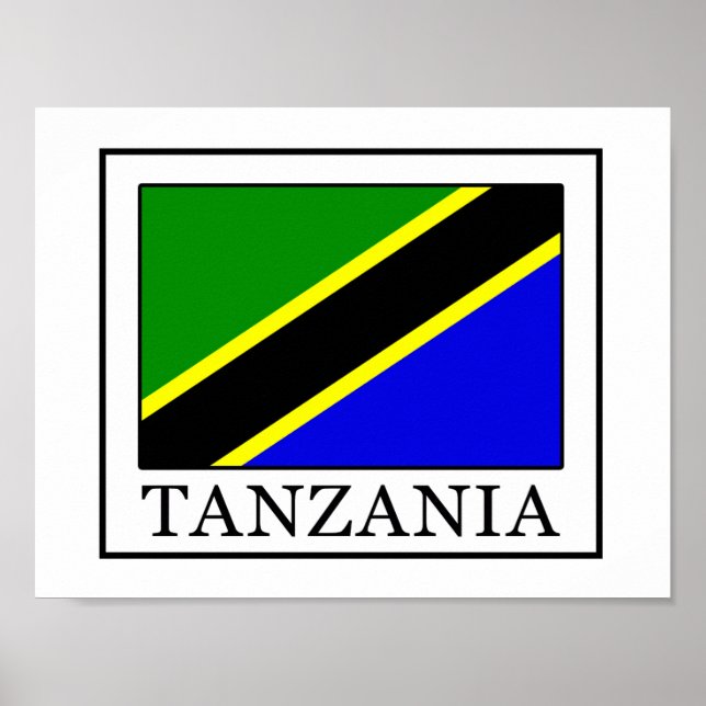 Poster Tanzanie (Devant)