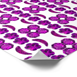 Poster Tanzanite Gemstone Purple