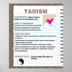 Poster taoïste