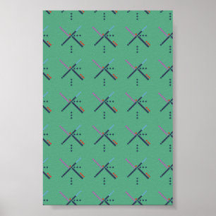 Poster Tapis aéroport PDX