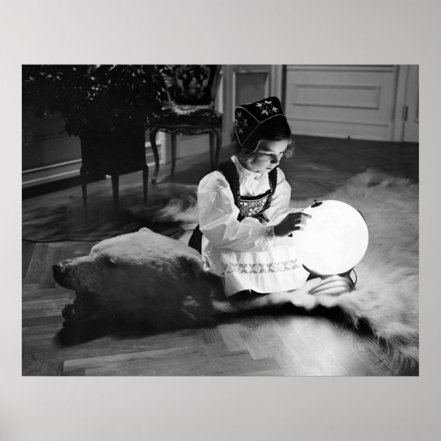 Poster Tapis de peau d'ours, 1938 (Devant)