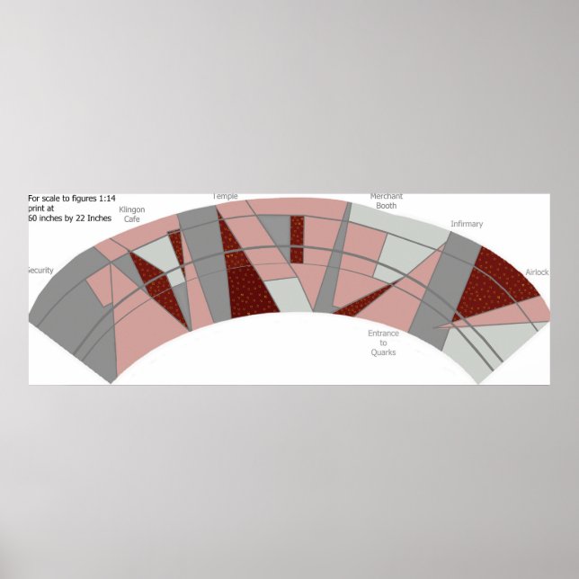 Poster Tapis Diorama Promenade (Devant)