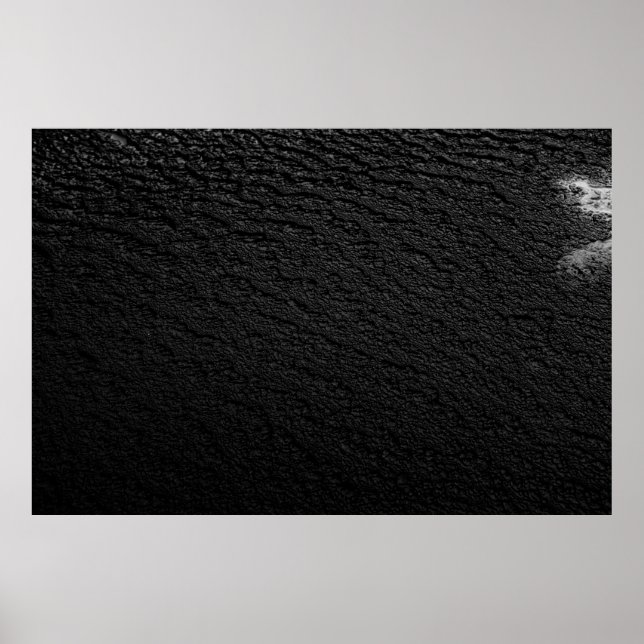 Poster Tapis noir et gris (Devant)