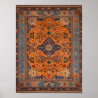 Tapis perse ou tapis d'art numérique