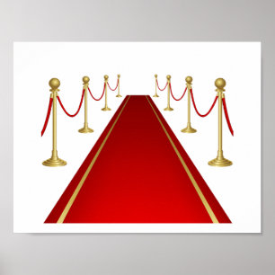 Poster Tapis rouge