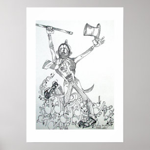 Poster tappeur fou