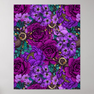 Poster Tarantula garden 3