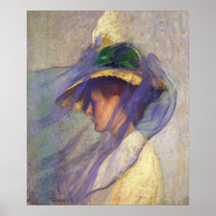 Poster Tarbell Blue Veil CC0051