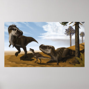 Poster Tarbosaurus