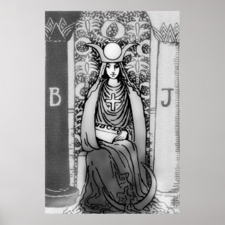 Poster Tarot sacerdotale