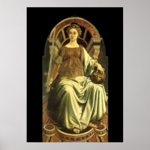 POSTER TAROTS RENAISSANCE ANTIQUES 8 / JUSTICE