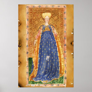 POSTER TAROTS RENAISSANCE ANTIQUES / SERVANTE DE BAGUETT