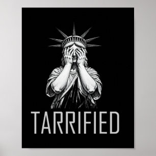 Poster Tarrifié Pour L'Économie Américaine - Anti-Tarif A