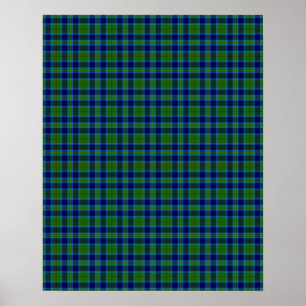Poster Tartan de Miller de clan