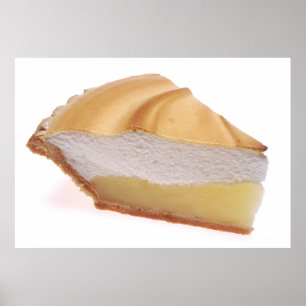 Poster Tarte au citron meringue