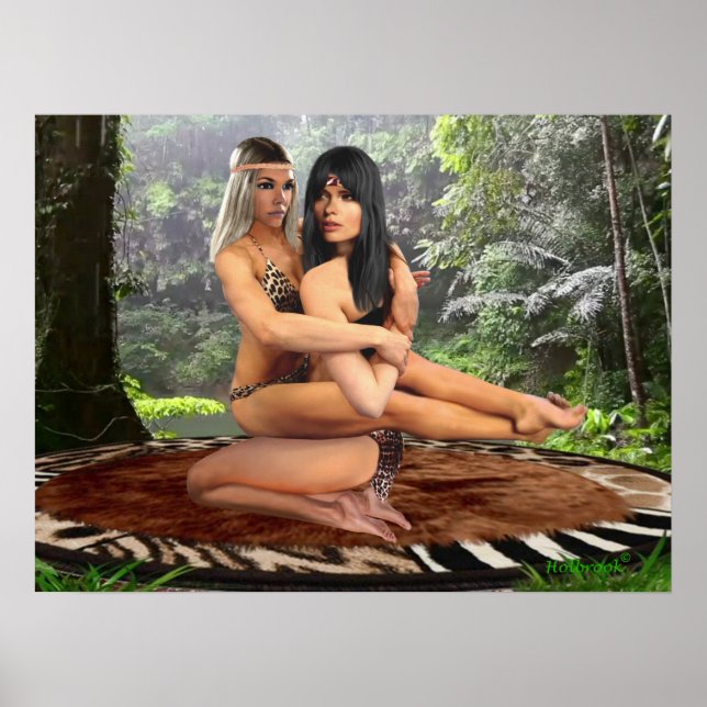 POSTER TARZANA SCISSORS LUANA #3 (Devant)