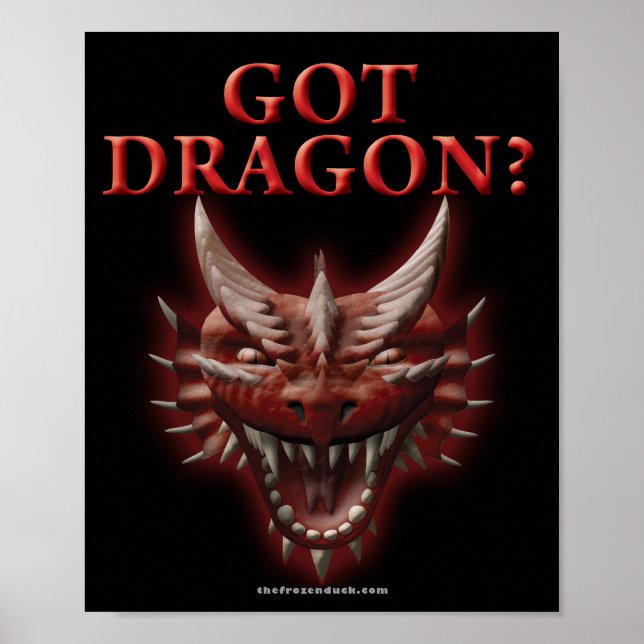 Poster T'as du dragon ? (Devant)