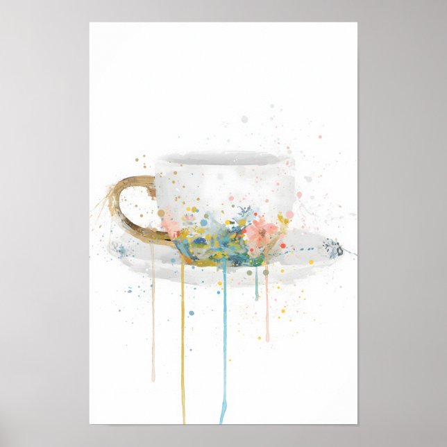 Poster Tasse à thé (Devant)