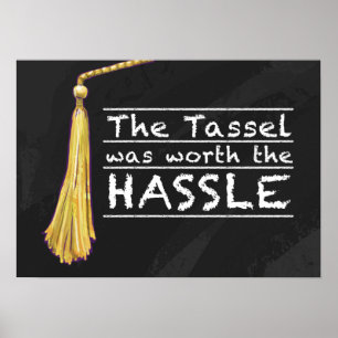 Poster Tassel Hassle Silver