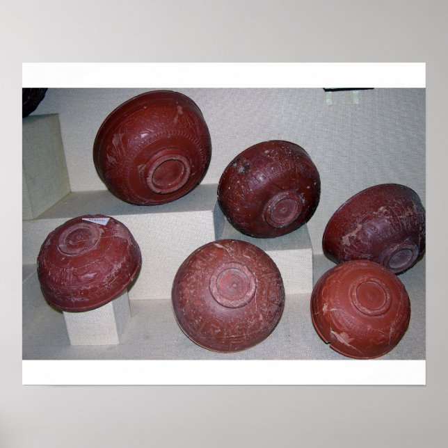 Poster Tasses Dragondorff, c.150 av. J.-C (poterie) (Devant)