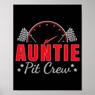 Poster Tata Équipe de Piste Pilote de Voiture de Course A