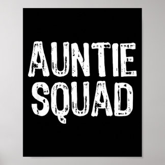 Poster Tatie squad drôle cool
