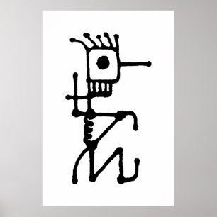 Poster Tatouage tribal