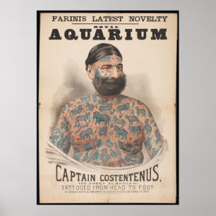 Poster Tatouages vintages