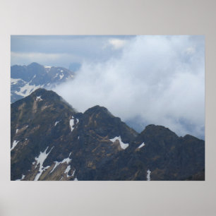 Poster Tatras dans les nuages