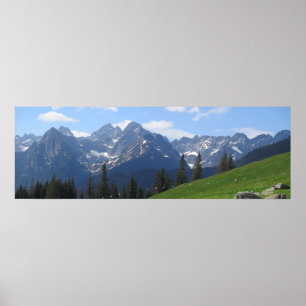 Poster Tatras du pré de Rusinowa