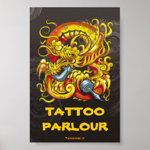 Poster Tattooer Dragon