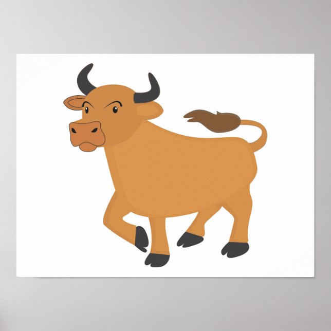 Poster Taureau (Devant)