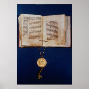 Poster Taureau d'or de Charles IV