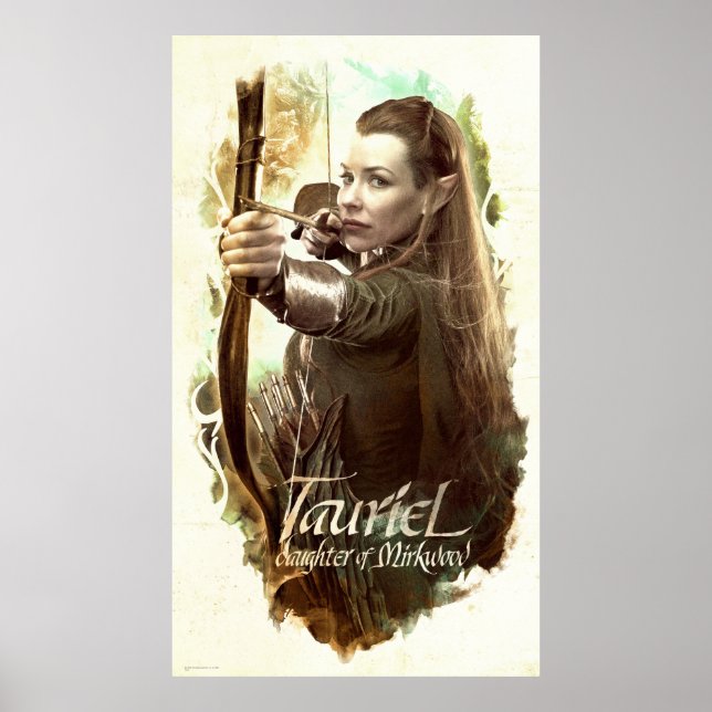 Poster TAURIEL™ Fille de Mirkwood (Devant)
