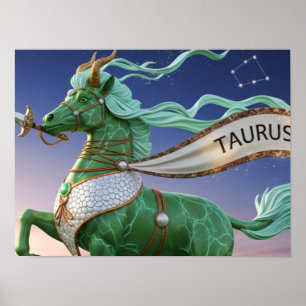 Poster Taurus céleste