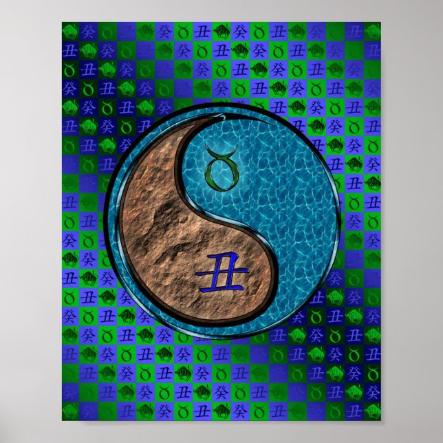 Poster Taurus et Ox d'eau (Devant)