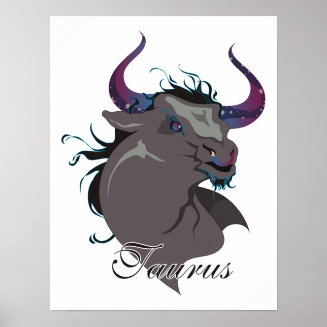 Poster Taurus étoilé (Devant)