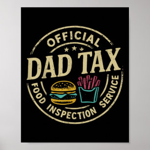Poster Taxe Papa SAssurer Que Ce NEst Pas Du Poison Drôle