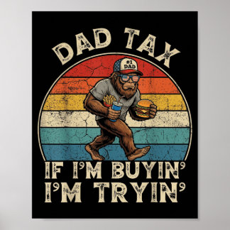 Poster Taxe parentale si j'achète en essayant le jour des