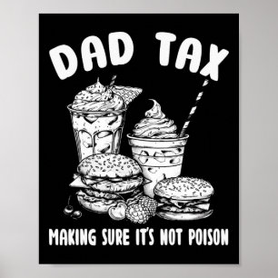 Poster Taxer s'assurer que ce n'est pas du poison - Da de